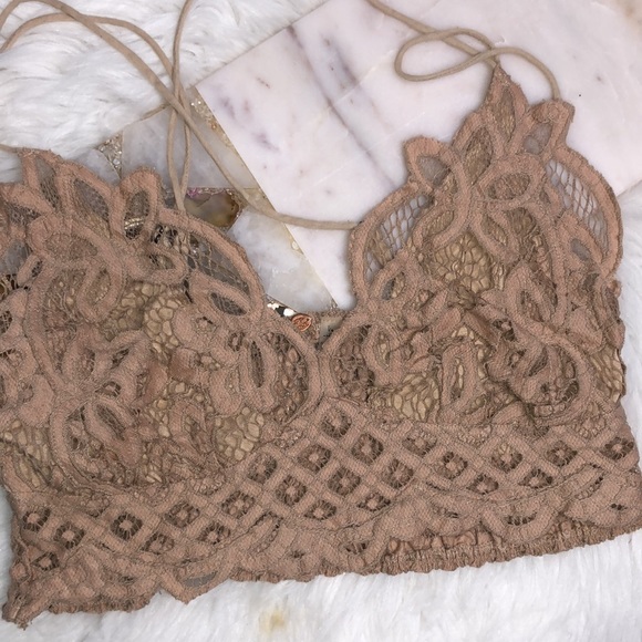 FREE PEOPLE ADELLA LACE BRALETTE - Picture 7 of 10